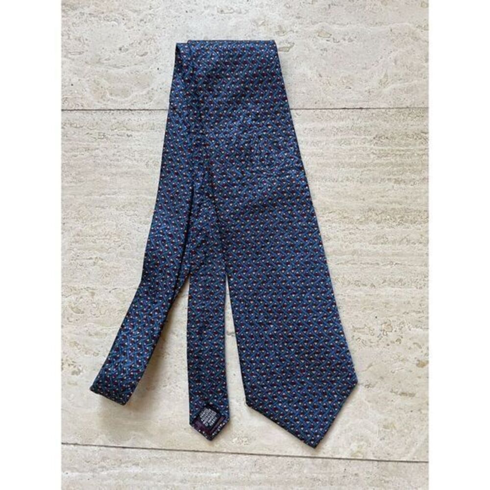 CHRISTIAN DIOR‎ MONSIEUR Silk USA  Blue Ties